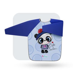 پیشبند آستین دار مایا آبی